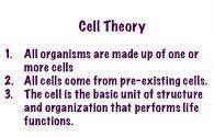 1. Which of the following is NOT one of the tenets of the Cell Theory?

a. All living things are mad