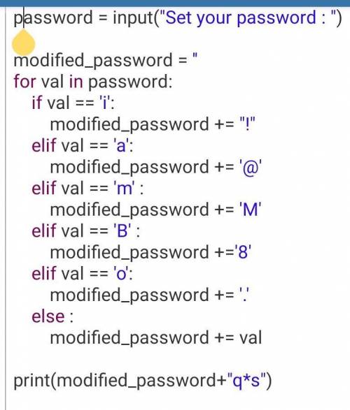 4.15 LAB: Password modifier