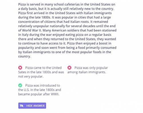 [ pizza is served in many school cafeterias in the united states on a daily basis. But it is accuall