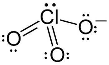 1 What is the total number of valence electrons in the Lewis structure of C104?

electrons
2 Draw a