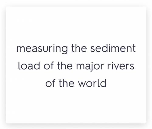 The rate of erosion of continents is measured by the:

 reduction in elevation of mountains
quantity