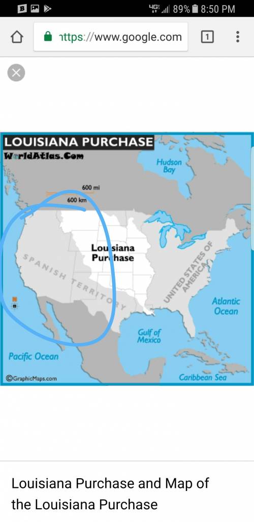 At the time of the louisiana purchase which country own california