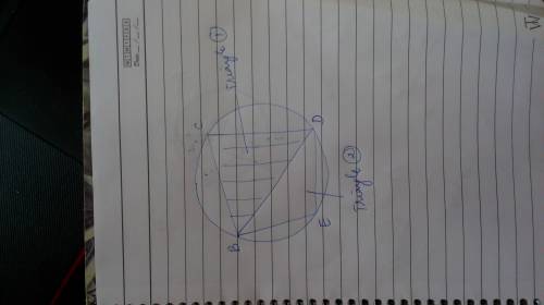 Quadrilateral bcde is inscribed in circle a as shown. divides the quadrilateral into two triangles, 