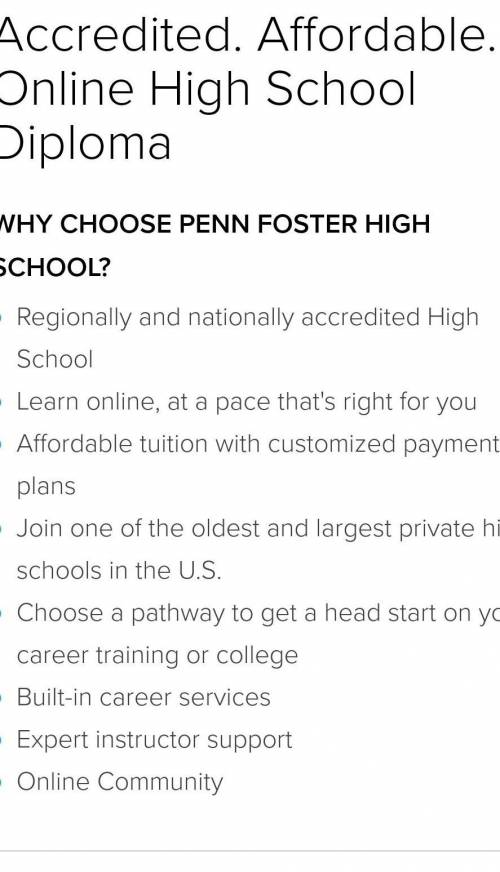 Penn foster high school exam # 700417RR ANSWERS PLZ