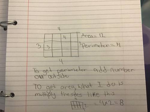 I dont understand area and perimeter