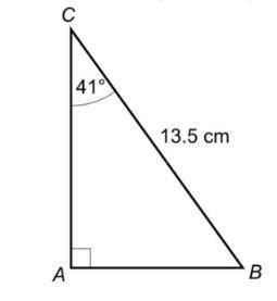 Question ProgressFind the length of side ABGive your answer to 3 significant figuresС​