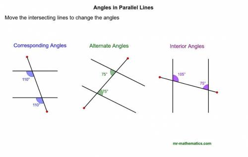 Given that lines r and s are parallel we know that angles 3 and 6 are congruent by the