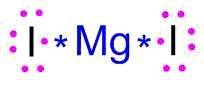Write the lewis structure for mgi2. draw the lewis dot structure for mgi2. include all lone pairs of