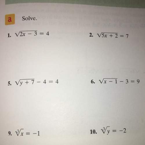 Can someone explain in detail how to solve radical equations?  (1, 2, &amp; 10)