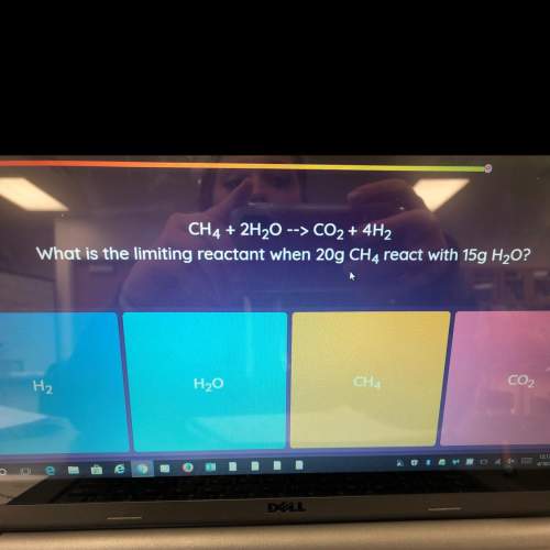 What is the limiting reactant when 20g ch4 react with 15g h20?