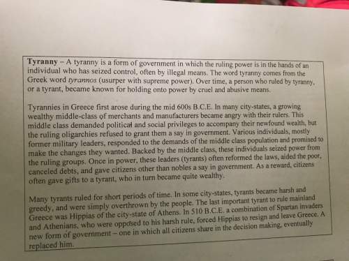 1sentence summary about the type of government