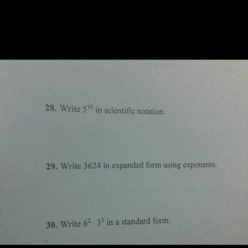 What are the answers ? i don't know how to do them and i'm confused.