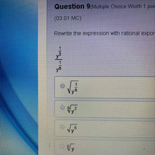Rewrite the expression with rational exponents as a radical expression by extending the properties o