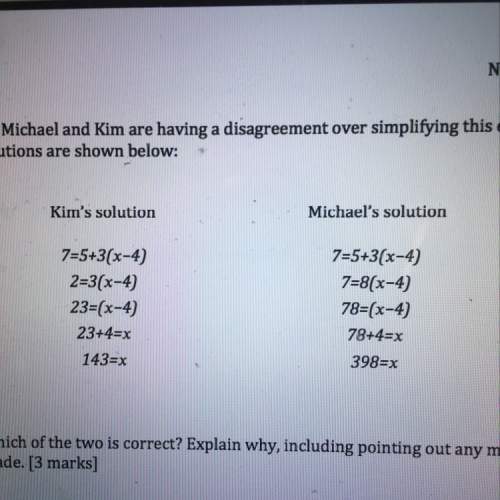 Which of the two is correct? explain why, including pointing out any mistakes that were made.
