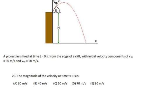 If a question asks about velocity in a projectile, is it referring to the vertical or horizontal vel