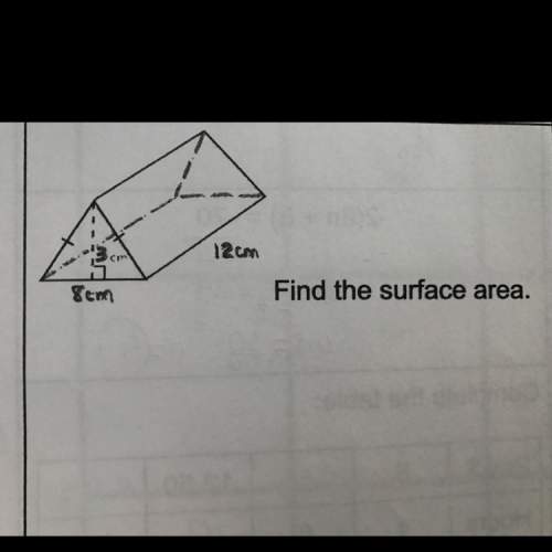 How do i find the surface area of this figure?
