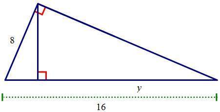 Analyze the diagram below and complete the instructions that follow. find the value of y. a. 4 b. 6