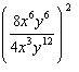 Simplify the given expression. (see attachment) assume that no variable equals 0.
