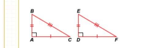 Based only on the information given in the diagram, which congruence theorems or postulates could be