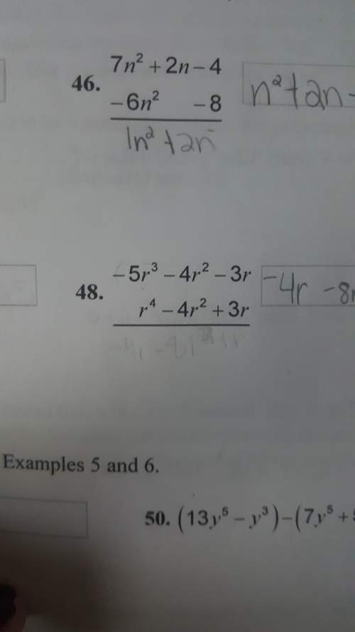 #48 how would i do this? i don't believe my answer is right