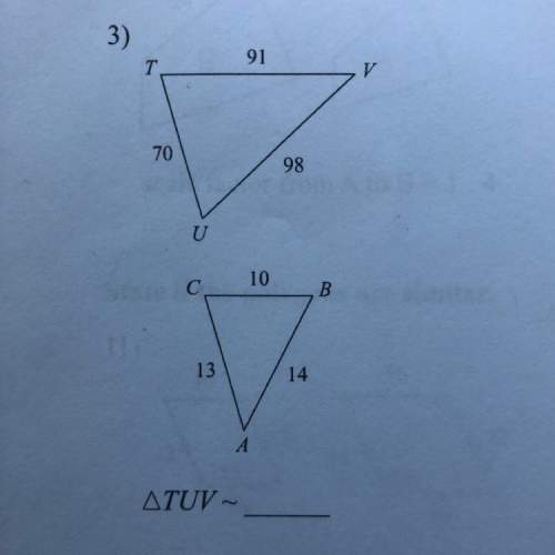 State if triangles in each pair are similar. if so, state how you know they are similar and complete
