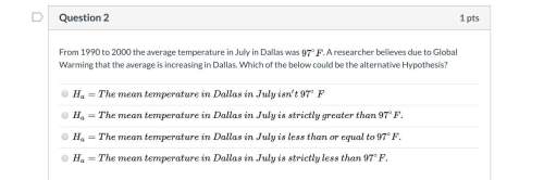 From 1990 to 2000 the average temperature in july in dallas was latex: 97^\circ f97 ∘ f. a research