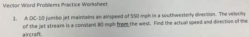 (vector word problem ) i’ll mark u as brainliest ,i need an explanation about the problem asap