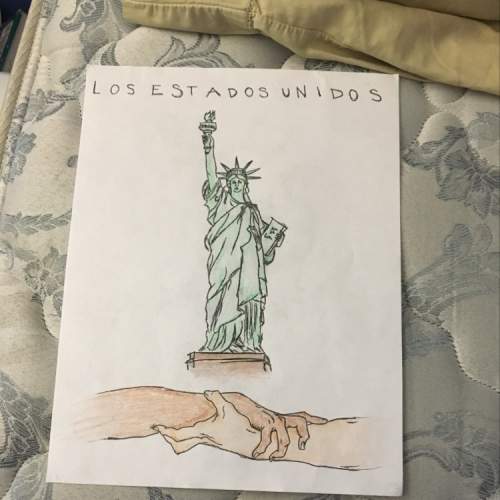 Symbolism for america other than statue of liberty. i've got to draw stuff as a project for spanish