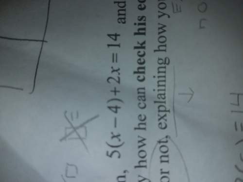 How do i find x and if the answer is wrong or right?