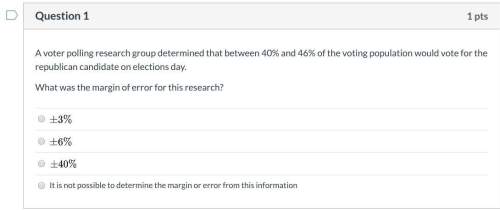 Avoter polling research group determined that between 40% and 46% of the voting population would vot