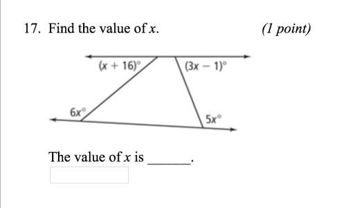 Urgent 20 points and brainliest find the value of x. can somebody ? 20 poi