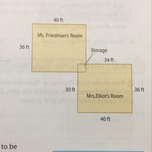 Ms.friedman and mrs.elliot both teach sixth grade math. they share a storage closet. what is the tot