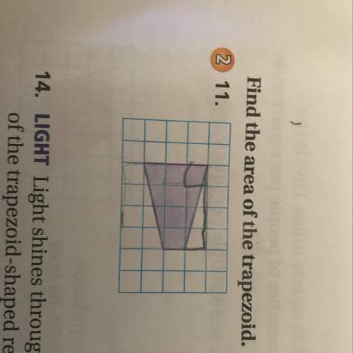 Find the area of the trapezoid answer asap