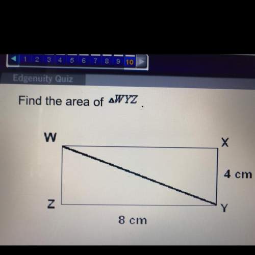 (i need asap! ) find the area of wyz!