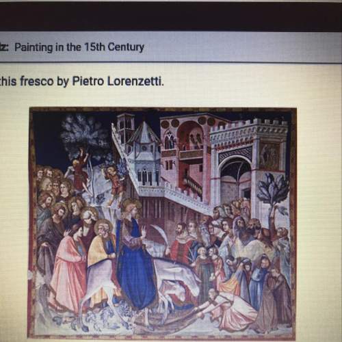 Look at this fresco by pietro lorenzetti. (apex) what feature that characterized the int