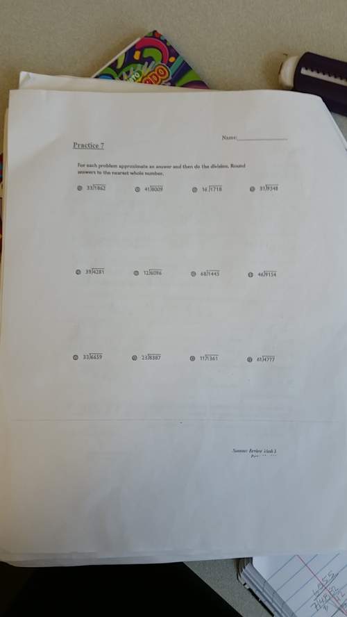All of this i can't divide big numbers and it say for each problem approximate an answer and then do