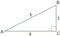 (10th grade geometry) the length of the side opposite b measures __ units