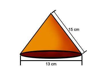 Find the surface area of the cone. use 3.14 to approximate pi.