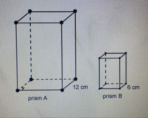 Prism a is similar to prism b. the volume of prism a is 4320 cm3. what is the volume of