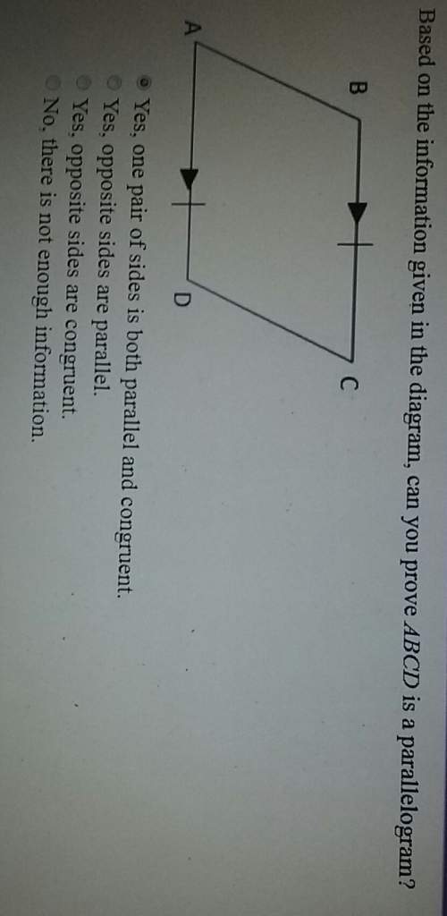 Can you prove abcd is a parallelogram? ? pls