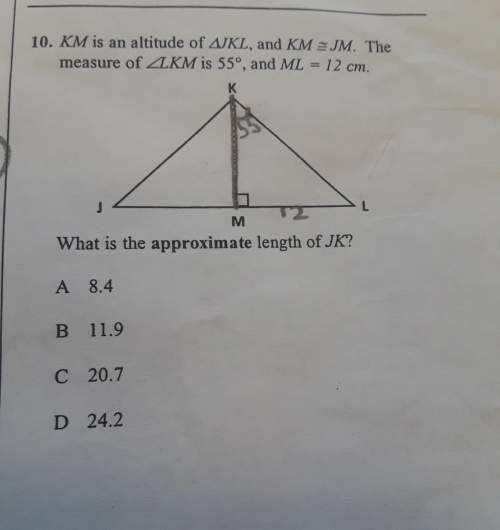 What is the aproximate length of jk?