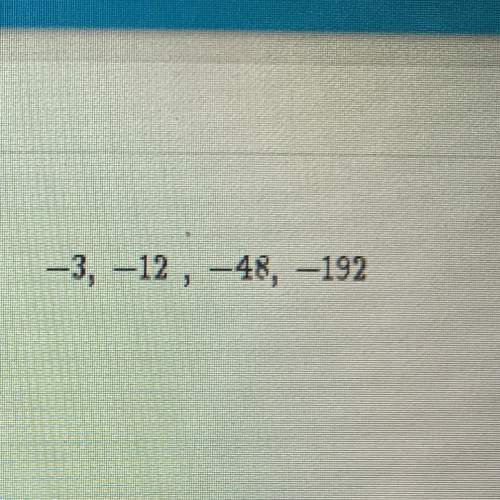 What is the 8th term of this sequence ?  a. -49,152 b. -196,608 c. -768