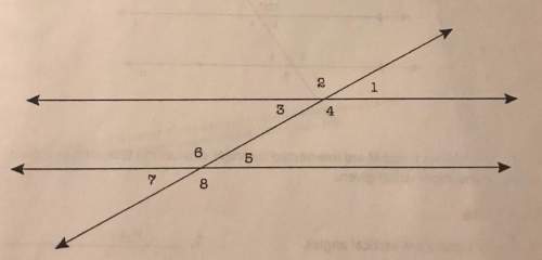 If the measure of angle 6 is 112°, find the missing angle measures.