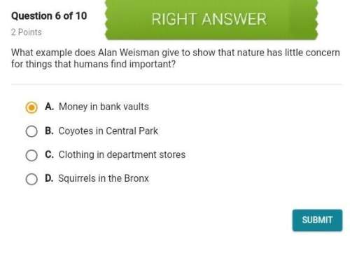 What example does alan weisman give to show that nature has little concern for things that humans fi