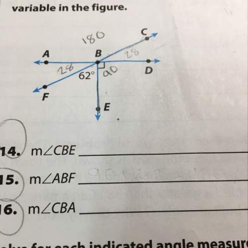 Solve for each indicated angle measure or variable in the figure.
