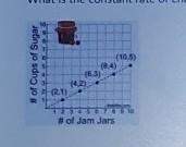 What is the constant rate of change from the graph ? a. 4b. 2c.