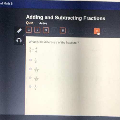 What is the difference of the fractions?