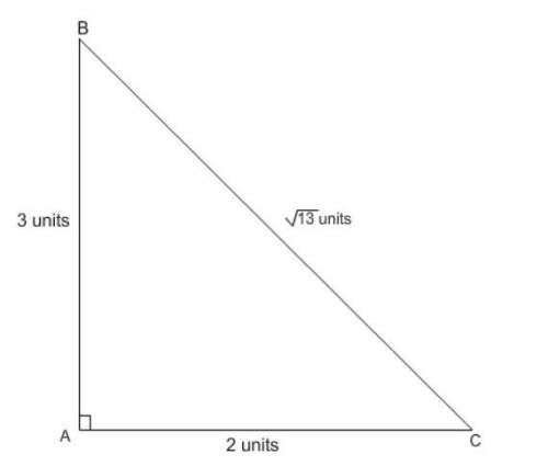 Round your answer to two decimal places. in this right triangle, the length of the hypotenuse,