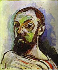 The artwork above is by and is an example of  a. (1) henri matisse; (2) autobiographic