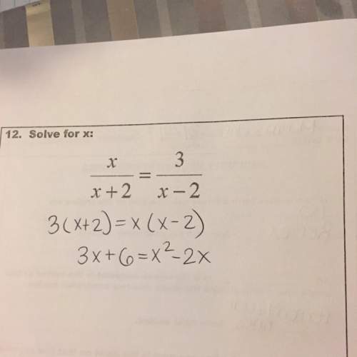 How to solve for x using this problem?